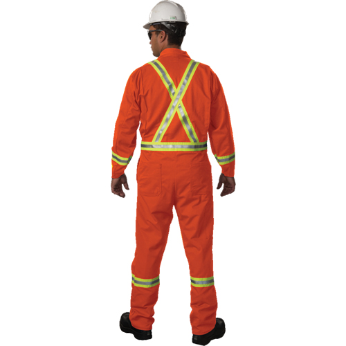 Westex UltraSoft&reg; Unlined Coveralls, Large, Orange WestPier