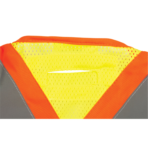 CSA Compliant High Visibility Surveyor Vest, High Visibility Lime-Yellow, Medium, Polyester WestPier