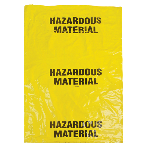 Hazardous Waste Bags, Infectious Waste, 60" L x 36" W, 208.2 L (55 Gal.) Capacity WestPier