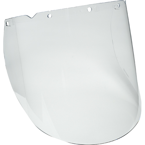 V-Gard&reg; Visor for Chemical and Splash Applications, Propionate, Clear Tint WestPier