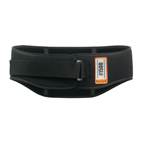 Proflex&reg; 1500 Weight Lifter's Style Back Support, Nylon Jersey, Small WestPier