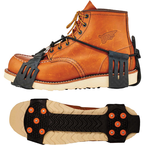 Trex 6310 Adjustable Slip-On Ice Cleats, Carbon Steel, Stud Traction, Medium WestPier