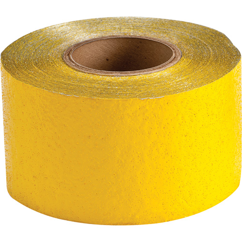 Temporary Pavement Marking Tape, 4" x 150', Retro Reflective, Yellow WestPier