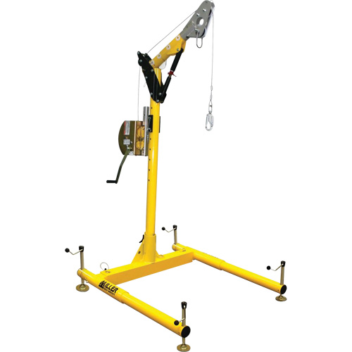 4-Piece Hoist System with Manhandler Hoist/Winch WestPier