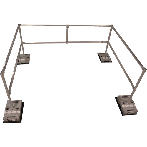RoofGuard Classic System - Packaged Kits, Aluminum, 72" W x 108" L x 42" H WestPier