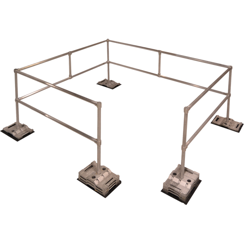 RoofGuard Classic System - Packaged Kits, Aluminum, 72" W x 216" L x 42" H WestPier