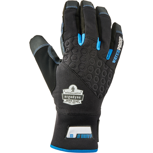 Gants utilitaires thermiques performant et &eacute;tanches ProFlex 818WP, Paume Polyur&eacute;thane, Taille Petit WestPier