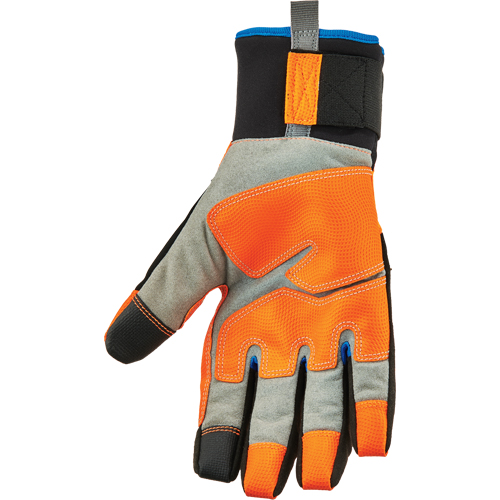 Gants utilitaires thermiques haute visibilit&eacute; performants et &eacute;tanches ProFlex 818WP, Paume Polyur&eacute;thane, Taille Petit WestPier