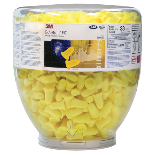 E-A-Rsoft FX Earplugs Dispenser Bottle Refill, Bulk - Canister WestPier