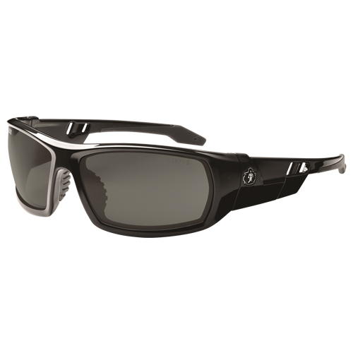 Skullerz&reg; Odin Safety Glasses, Grey/Smoke Lens, Anti-Scratch, ANSI Z87+/Meets/Exceeds CSA Z94.3 WestPier