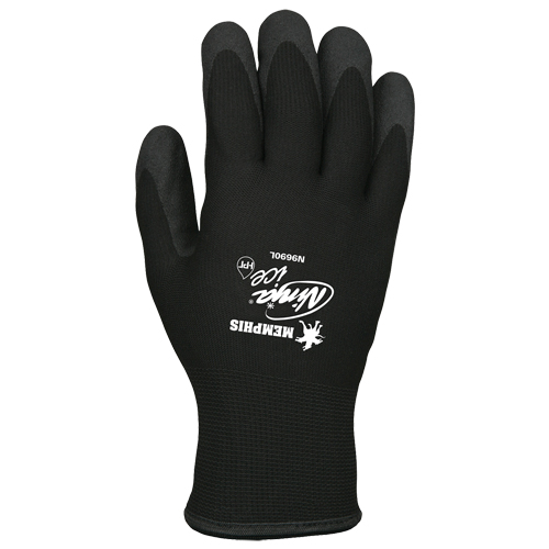 Gants N9690 Memphis Ninja Ice, 8/Moyen, R&ecirc;vetement PVC, Calibre 15, Enveloppe en Acrylique/Tissu &eacute;ponge WestPier