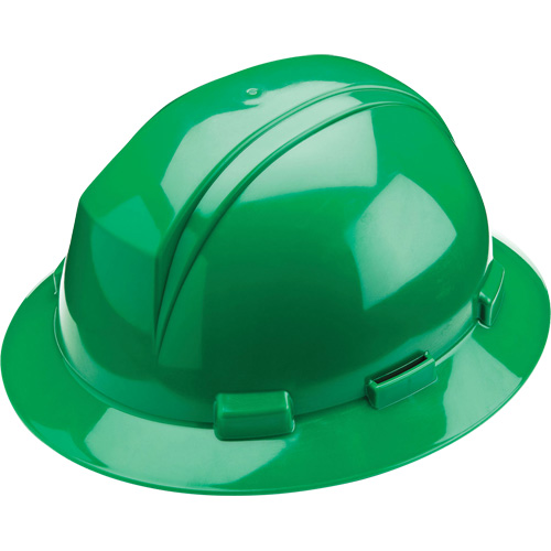 North&reg; Kilimanjaro Full Brim Hardhat, Meets CSA Type 1, Ratchet Suspension, Non-Vented WestPier