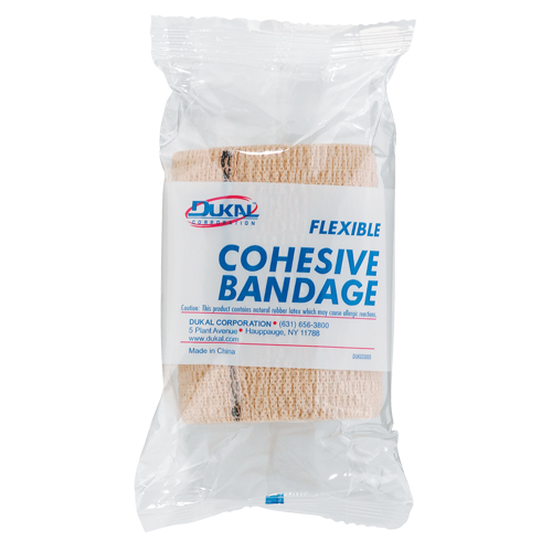 Dukal Bandage, Cut to Size L x 3" W, Class 1, Self-Adherent WestPier