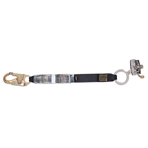Rope Grab Fall Arrester, With Lanyard, 5/8" Rope Diameter WestPier