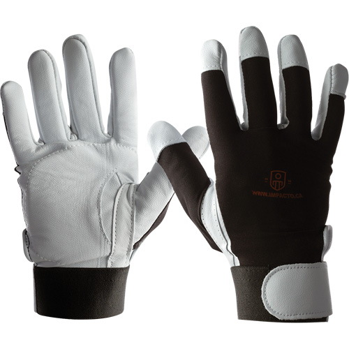 IMPACTO&reg; AIRGEL Glove, Size Large, Pearl Leather Palm WestPier