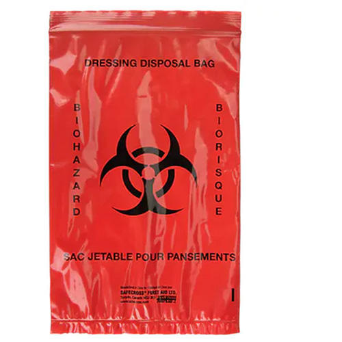 Dynamic Hazardous Waste Bags, Bio-Hazard, 9" L x 6" W, 2.0 mils WestPier