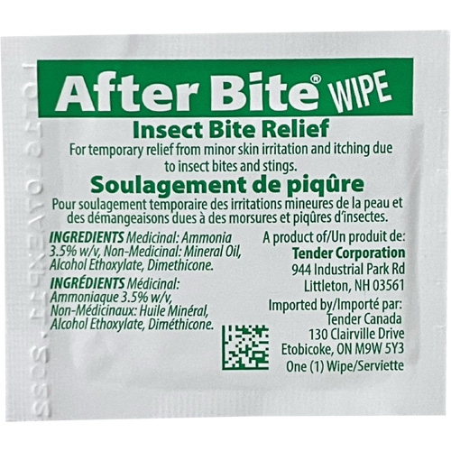 After Bite Insect Sting Relief Towelettes WestPier