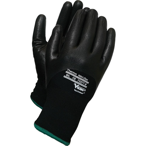 Thermo Nitri-Dex Gloves, 8/Medium, Nitrile Coating, 15 Gauge, Nylon Shell WestPier