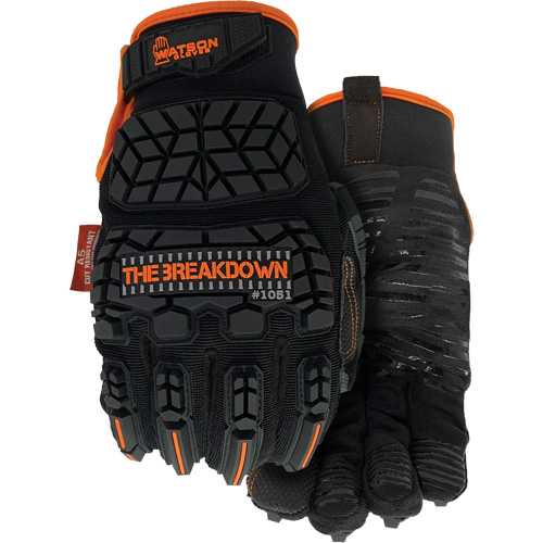 1051 The Breakdown Gloves, Size Small, PVC Coated, Cutshield Shell, ASTM ANSI Level A5/EN 388 Level E WestPier