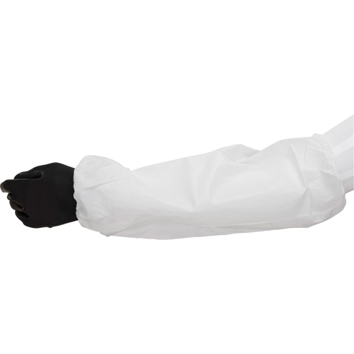 Manchettes, Longueur de 18", Microporeux, Blanc WestPier