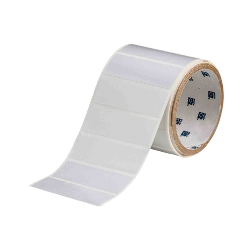 ToughBond&reg; Thermal Transfer Printable Labels, Polyester, 3" L x 1" H, White WestPier