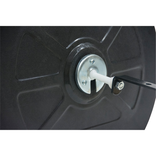 Roundtangular Convex Mirror with Bracket, 12" H x 18" W, Indoor/Outdoor WestPier