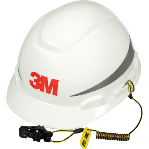 Hard Hat Tether, Coil, Clip/Loop WestPier