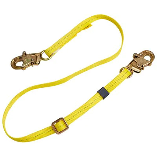 Web Adjustable Positioning Lanyard, 1 Legs, 4', CSA Class B, Polyester WestPier