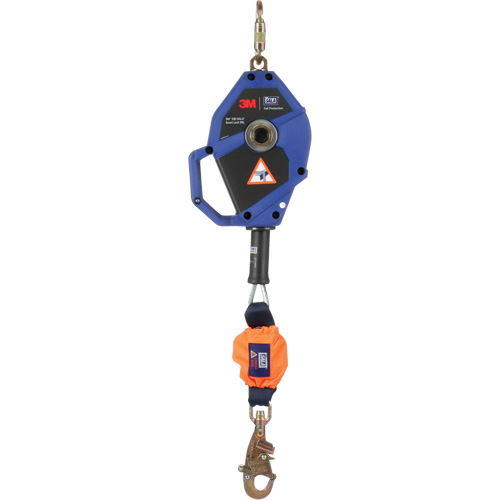 Smart Lock Self-Retracting Lifeline, 20', Galvanized Steel, Swivel WestPier