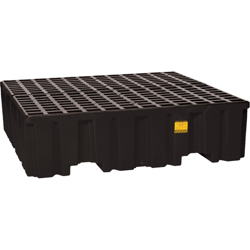 Spill Containment Pallet, 132 US gal. Spill Capacity, 51" x 52.5" x 13.75" WestPier