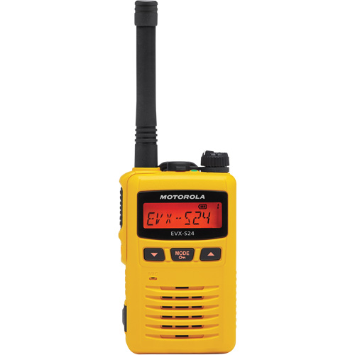 EVX-S24 Series Portable Radio, UHF Radio Band, 256 Channels, 200 000 sq. ft. Range WestPier