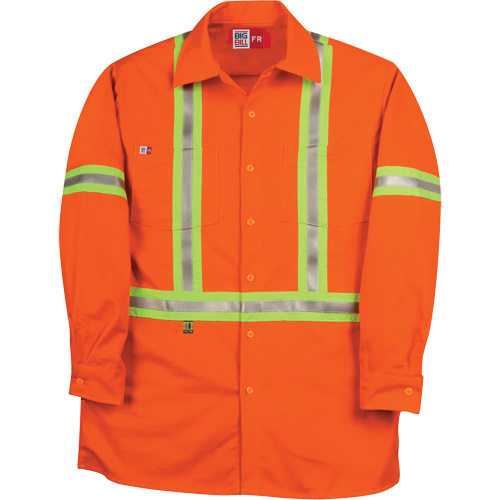 Westex UltraSoft&reg; Industrial Work Shirt, Medium (Tall), Orange WestPier