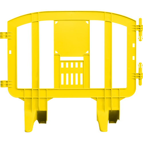 Minit Barricade, Interlocking, 49" L x 39" H, Yellow WestPier