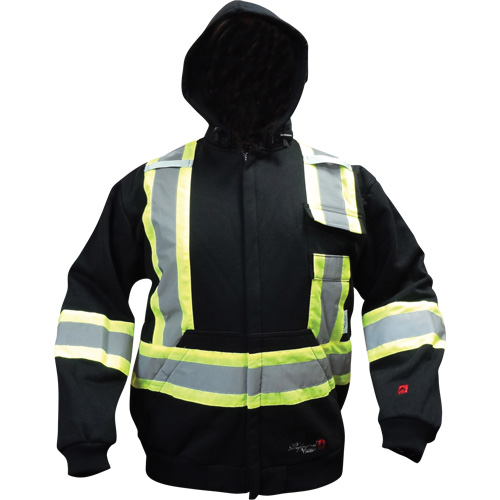 Fire Rated Hoodie, Small, Black WestPier