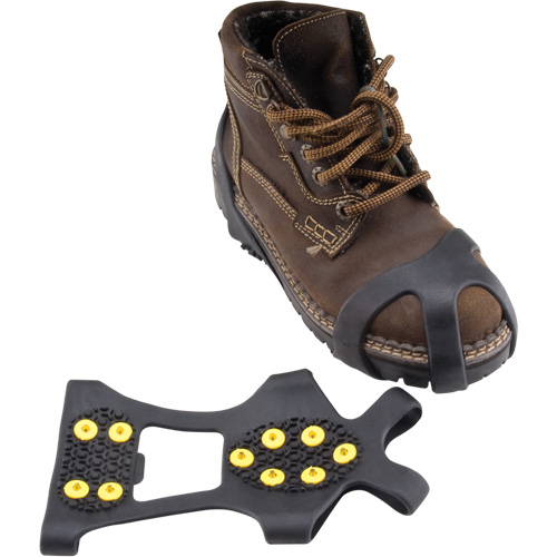 Anti-Slip Spark-Proof Ice Cleats, Brass, Stud Traction, X-Large WestPier