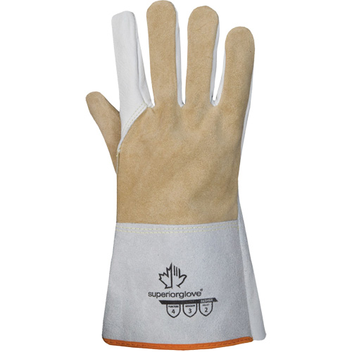 Gants de soudage &agrave; l'arc TIG Endura, Cuir fleur de cheval, Taille Petit WestPier