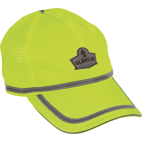 Casquette de baseball haute visibilit&eacute; GloWear 8930, Jaune lime haute visibilit&eacute;, Polyester WestPier