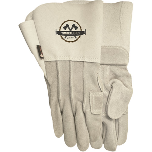 109G Timber Beast Welding Gloves, Split Cowhide, Size 8 WestPier