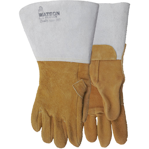 285 Buck-Tex Welding Gloves, Split Leather, Size 9 WestPier