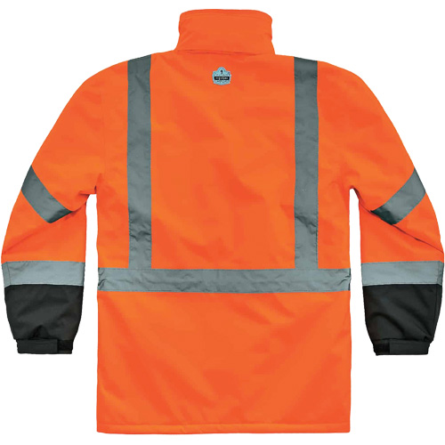 GloWear&reg; 8384 Type R Thermal Parka, High Visibility Orange, Large WestPier