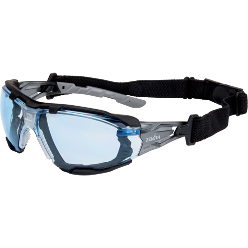 Z2900 Series Safety Glasses with Foam Gasket, Blue Lens, Anti-Scratch, ANSI Z87+/Meets/Exceeds CSA Z94.3 WestPier