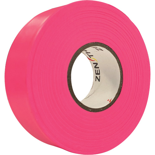 Flagging Tape, 1.1875" W x 164' L, Fluorescent Pink WestPier