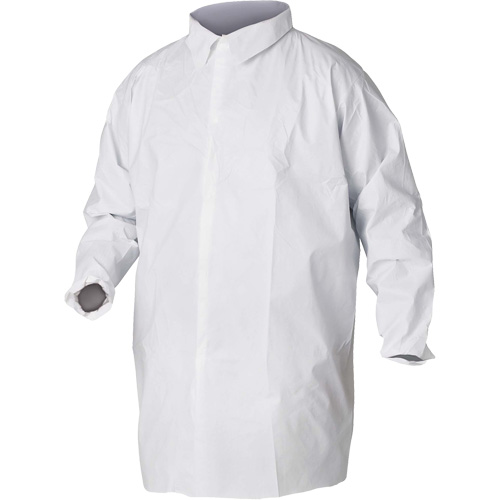 KleenGuard A20 Lab Coats, SMS, White, Small WestPier