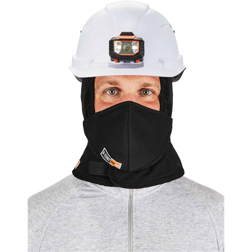 Doublure de casque de s&eacute;curit&eacute; d'hiver r&eacute;sistante au feu N-Ferno avec cache-bouche WestPier