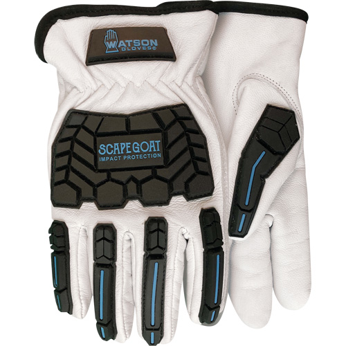 Scape Goat Insulated Impact Gloves, Small, Goatskin Palm, Slip-On Cuff WestPier