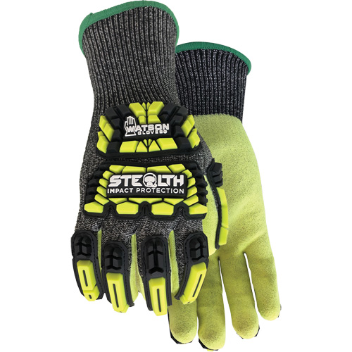 Stealth Dog Fight Impact & Cut Resistant Gloves, Small, Glass Fibre/HPPE/Nylon/Spandex Palm, Knit Wrist Cuff WestPier