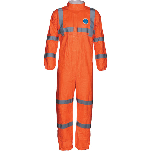 HV High Visibility Coveralls with Collar, Small, Orange, Tyvek&reg; 500 WestPier