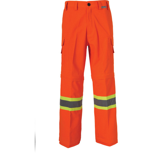 All-Season High Visibility Ventilated Mining Pants, Poly-Cotton, 44, High Visibility Orange WestPier