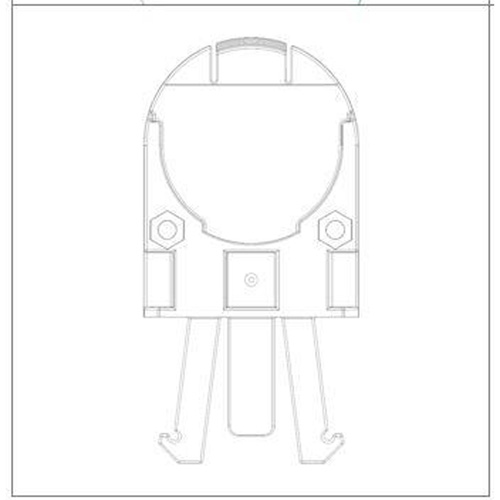 Adaptateur de casque de s&eacute;curit&eacute; pour serre-t&ecirc;tes VeriShield de Howard Leight WestPier