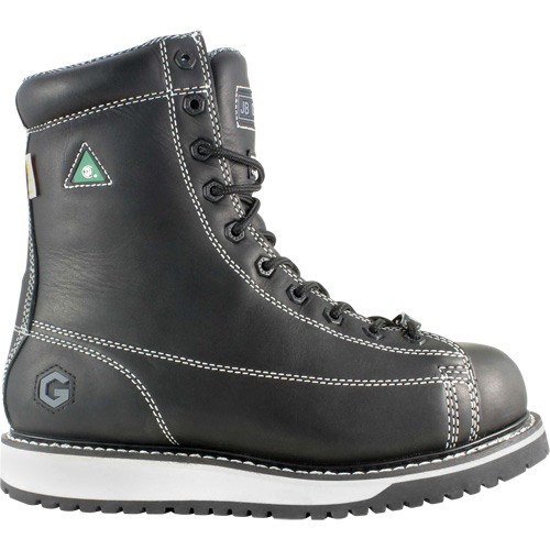 Bottes de travail pour monteur, Cuir, Embout Acier, Taille 7, Imperm&eacute;able WestPier